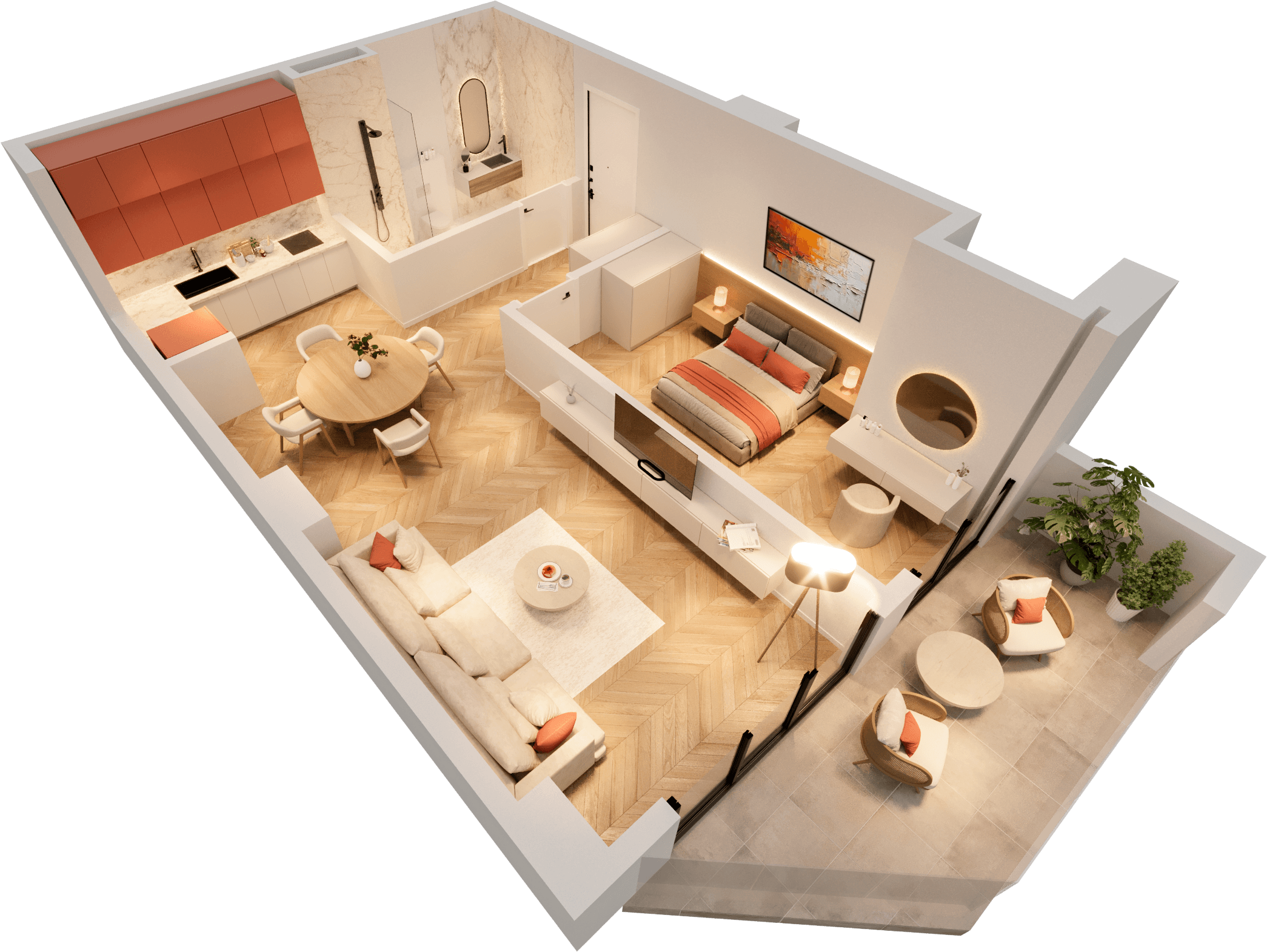 A-01 3D render
